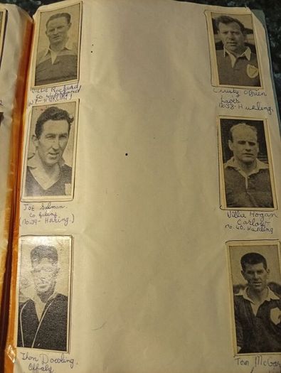 Liam Devlin gaa sports cards 1950s
