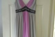 Lipsy Grey and Pink Dress with Sequins