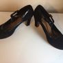 Clarks Ladies Suede Leather Mary Jane Court Shoes Wide Fit size 7.5 E Can Post Image 9