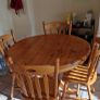 Dining table and 4 chairs Image 3