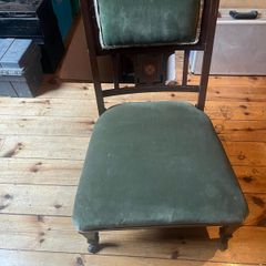 Victorian nursing chair