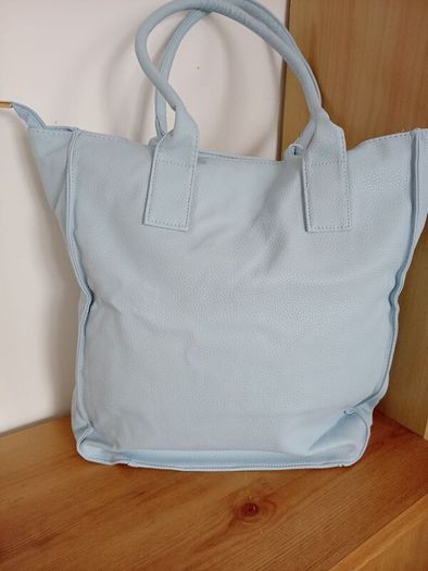 womens bag baby blue color