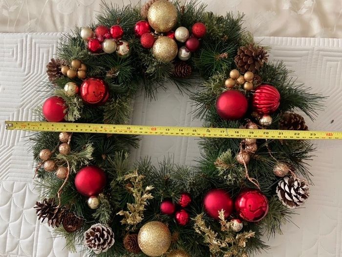 Christmas door wreath