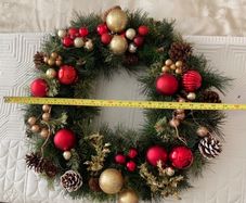 Christmas door wreath