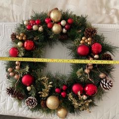Christmas door wreath
