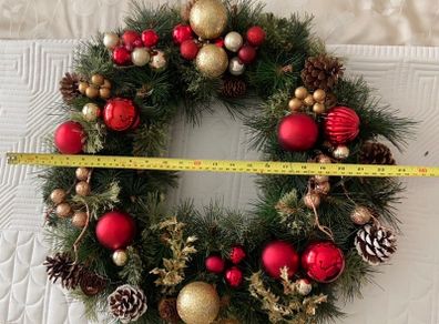 Christmas door wreath