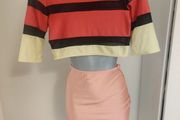 Crop top and skirt set size UK8 EU36 Postage included