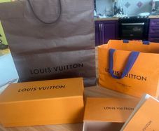 Louis Vuitton gift boxes plus two gift bags