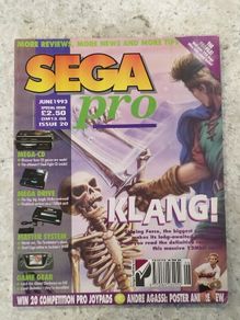Sega Pro Magazine Issue 20 June 1993