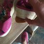 Ceruse Pink Wedge Sandals Image 6