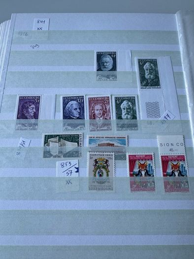 LUXEMBURG collection in 64 pages stamp album