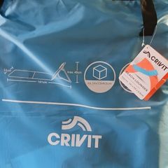 New Crivit Beach Lounger, blue