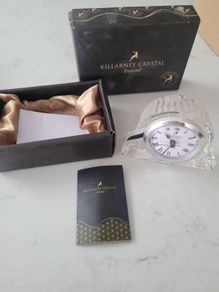 Killarney crystal clock