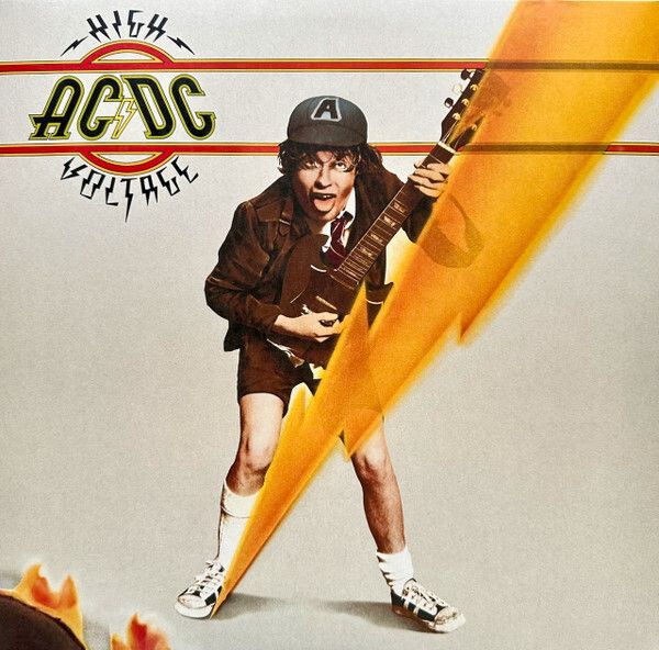 AC/DC High voltage Vinyl, LP, Album, Limited Edition, Reissue, Remastered, Special Edition, Stereo, Gold, 180g, 50th Anniversary