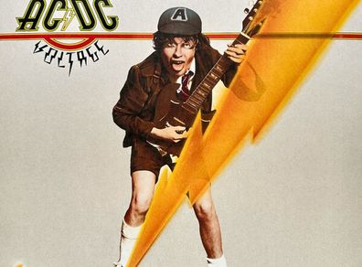 AC/DC High voltage Vinyl, LP, Album, Limited Edition, Reissue, Remastered, Special Edition, Stereo, Gold, 180g, 50th Anniversary