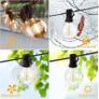 MASSIVE SALE Outdoor Lights Mains Powered, Opard 31ft Outdoor String Lights with 25+2 E12 Base G40 Plastic Bulbs Festoon Lights for Outdoor & Indoor, Garden, Patio, Party, Porch (FREE SHIPPING) Image 3