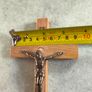Wood Crucifix, Wall Cross from Holy Land, Bethlehem & Jerusalem Image 6