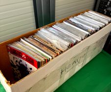 DC Long Comic Box w 250 comics for Sale