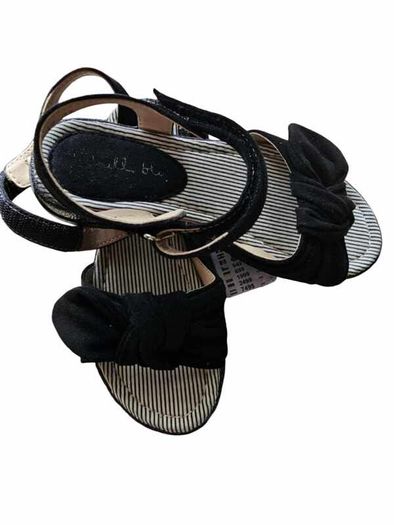 children's black sandals
