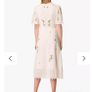 BNWT - French Connection Eka Floral Embroidery Button Midi Dress UK 12 Image 3