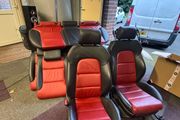 audi a3 s3 8p 3 door red black nappa heated seats and matching door cards