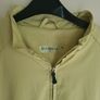 Mens GLENMUIR STORM BLOC golf windbreaker jacket quarter zip top Size XL extra large black yellow Image 5