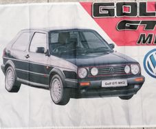 Vw Golf Gti Mk2 Flag.