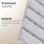 Panels Acoustic Panels 45.67X22.83 Self-Adhesive 3D Sound Absorbing Wall Panels,for Sound Absorbing, Soundproof Panels for Living Room Image 3