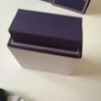 Fine Jewellery Boxes coins ,medals fit 2oz coin- padded  Purple | Luxury Velvet Jewellery Packaging Set | Ring, Double-Ring, Earrings, Necklace Image 3