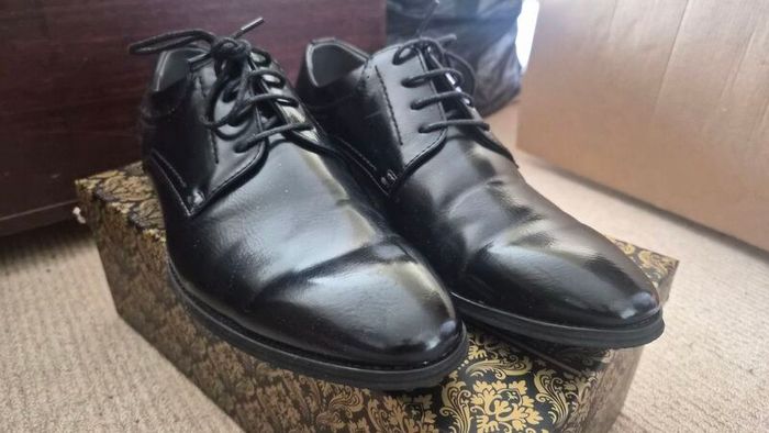 Marcozzi of Venice Stockholm black patent leather shoes