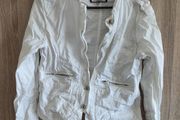 collar white jacket blazer fits s sm