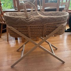 Mamas and Papas Sage Green Moses Basket