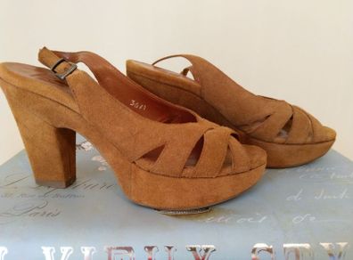 Suede Sandals