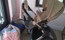 Stokke pram and stroller