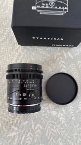TTArtisan 50mm f1.4 Tilt Lens + Pocket Dispo Lens Bundle Sony FE