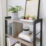 New 4 Tier Industrial Bookcase (Greige) FREE P&P Image 5