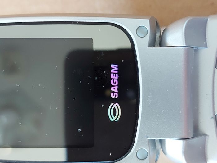 Sagem myC3-2 in like new condition, extremely rare retro mobile phone, Meteor network