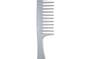 Silver Wide Tooth Comb Big Detangling Comb Long Teeth Comb