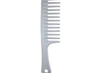 main image for ad Silver Wide Tooth Comb Big Detangling Comb Long Teeth Comb