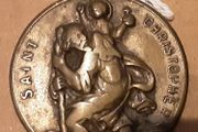 travelling st Christopher medal