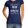 Greatest Mum in The Universe T-Shirt mothers day gift present idea Image 4
