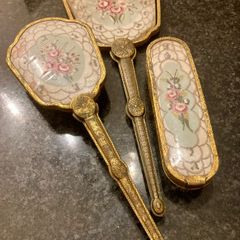 Vintage "The Regent London" 1950s Vanity Set