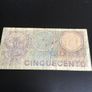 Rare Italy Banknote 500 Lire Image 2