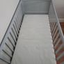 Nested toddler cot with mattress, barely used, good condition Image 3