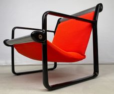 Rare Vintage Mid Century Knoll Sling Chair