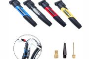 Bike bicycle portable pump with mounting bracket