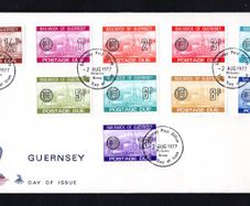 1977 Guernsey Postage Due Stamps First Day Cover (FDC)