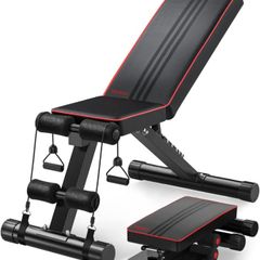 Commercial Weight Bench, Adjustable/Foldable Strength Training Bench, Utility Incline/Decline Bench for Full Body Workout with Fast Folding-Latest Model (FREE POSTAGE)