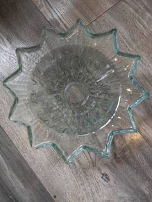 Glass star dish