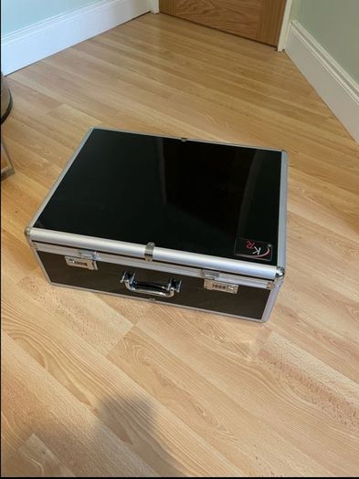 KR Multicase Black Triple Aluminium Case (AL3-B)